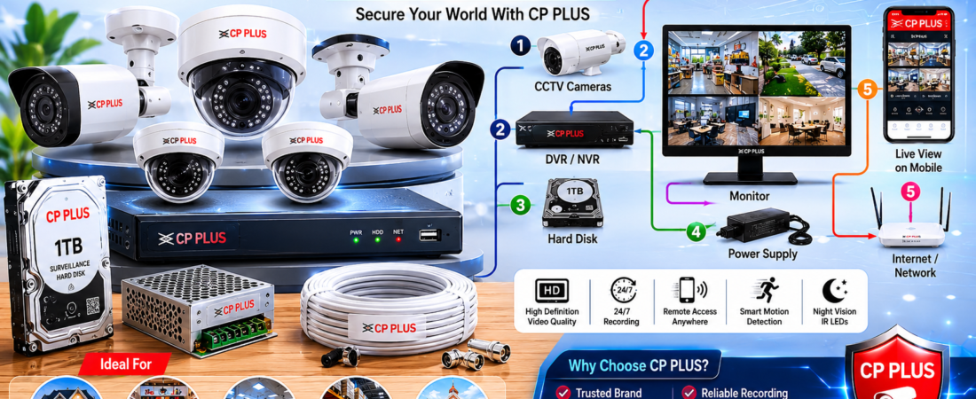 CP PLUS CCTV Camera in Goroimari | Best  CCTV Security Solution by Ansar Enterprise