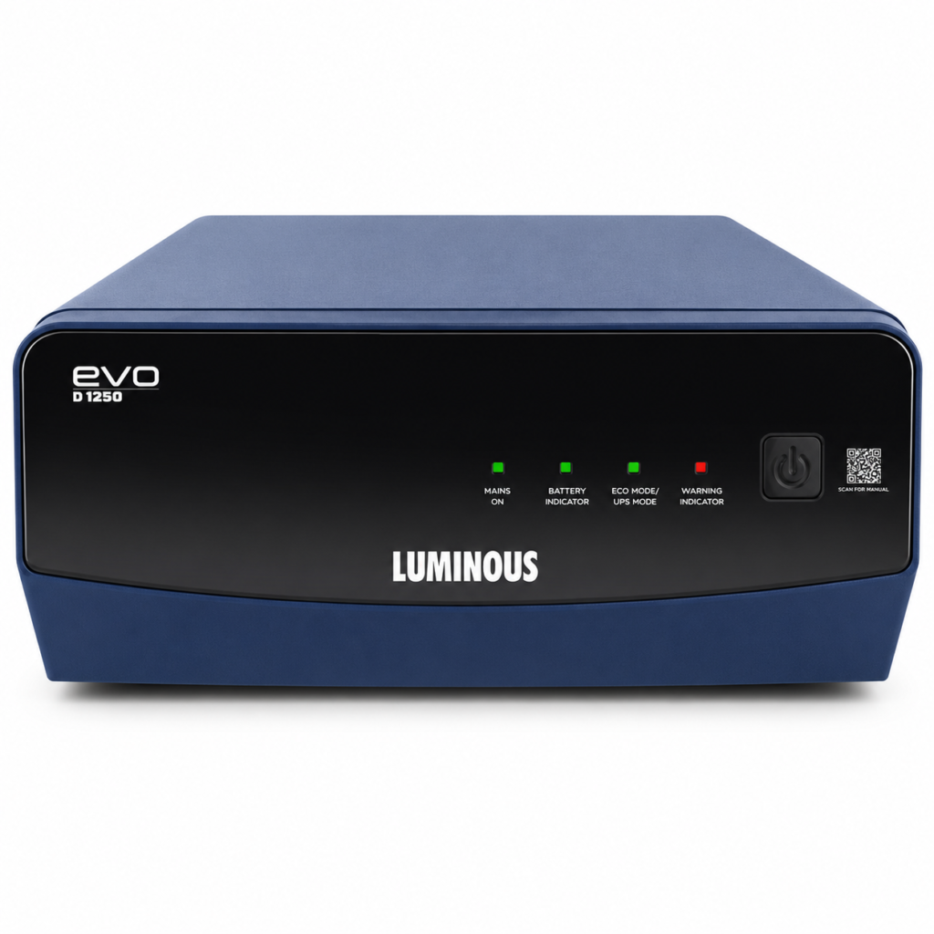 Luminous Evo D 1250 Inverter 1100 VA with 36 Months Warranty