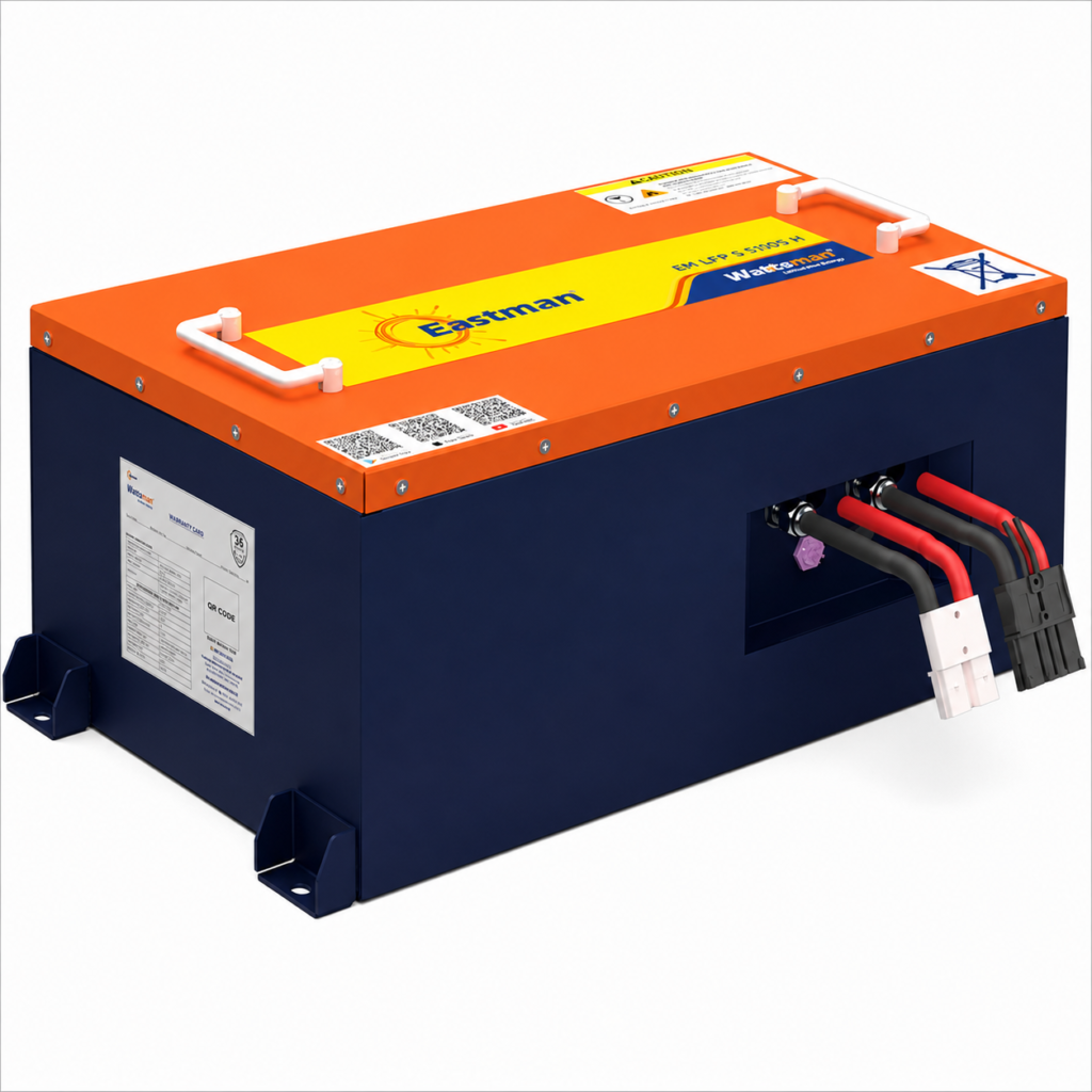 Eastman EM LFP S 64105 H 64V 105Ah Lithium Battery for E-Rickshaw Loader with Bluetooth and SOC Meter