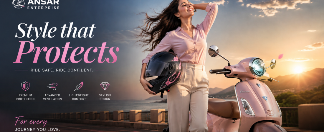 Best Helmet Shop in Goroimari 781137 | Stylish Scooter Helmet – Ansar Enterprise